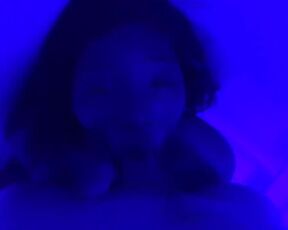 Ebony Throat Takes Tatted Korean Cock