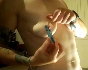 Boobs, nipples and dancing! Look at my little boobs!