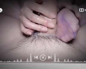 Just after taking a shower, my stockings and hands filled you with semen.