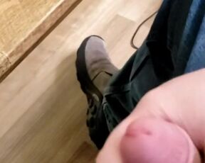 Busting a nut while waiting on a program to compile...