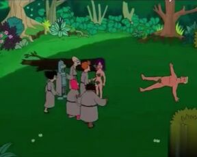 Comendo a no meio do mato com todo mundo vendo