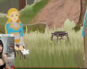 ???????? The Naughtiest Prank I've ever seen... Link and Zelda Stasis Strip Hentai - Legend of Zelda