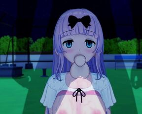 Fujiwara is horny after school